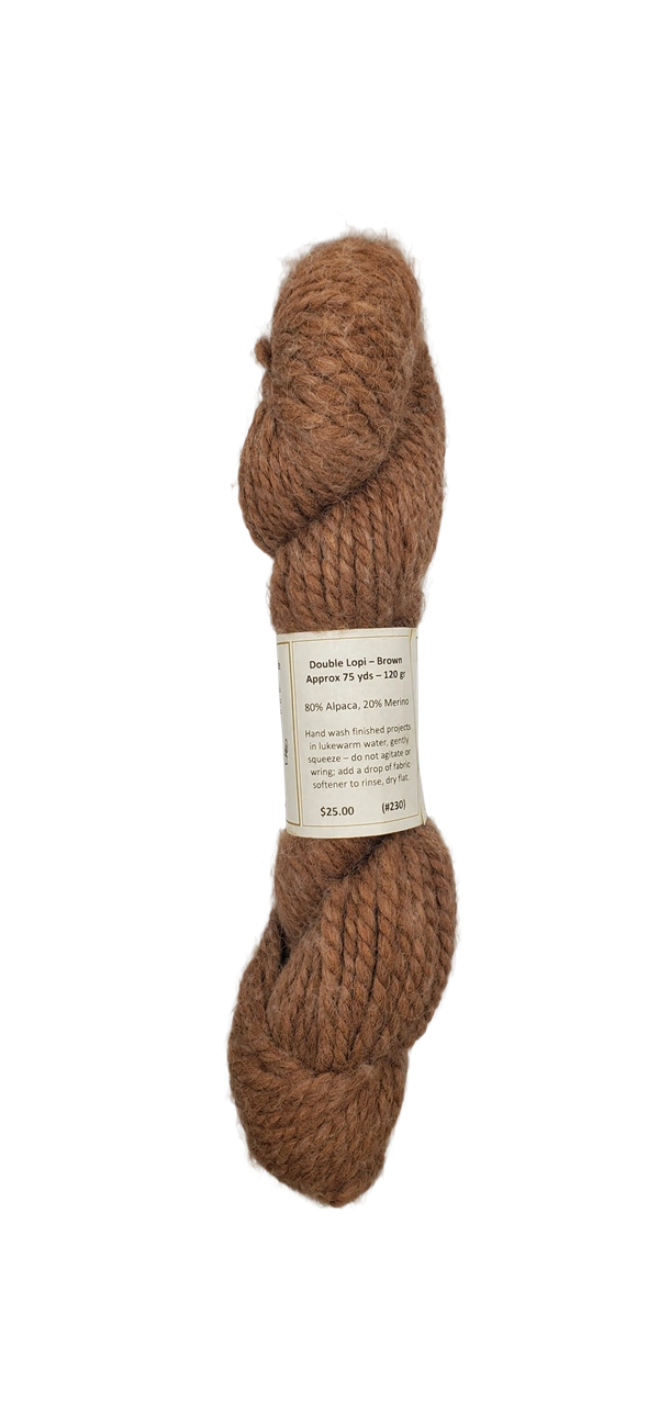 Luxury Alpaca Merino Yarn Rich Brown Hue Perfect Knit Projects